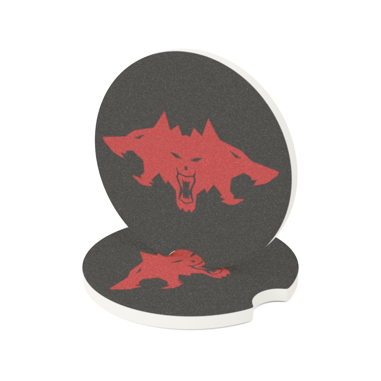 Cyberbeast Cerberus Logo Soapstone Cup Coaster