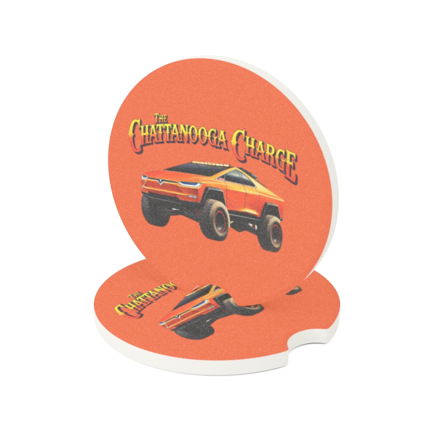Chattanooga Charge Soapstone Car Coaster