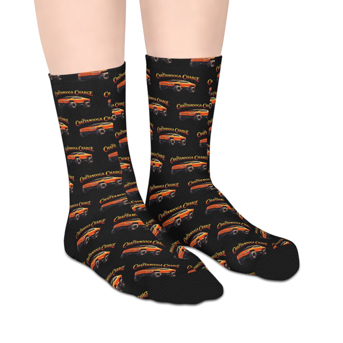 Chattanooga Charge Mid-Length Socks - Black
