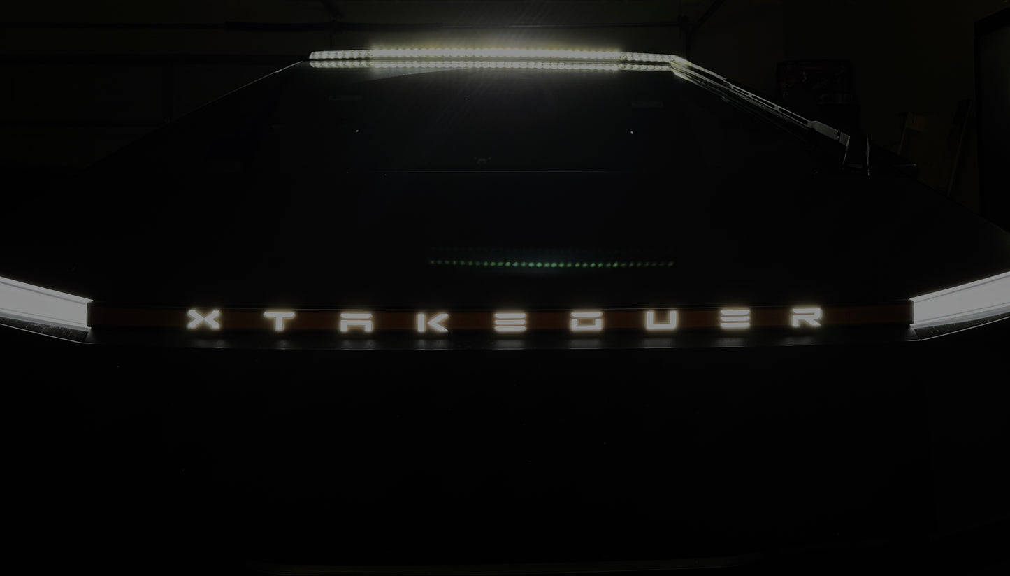 Cybertruck Light Bar Wrap