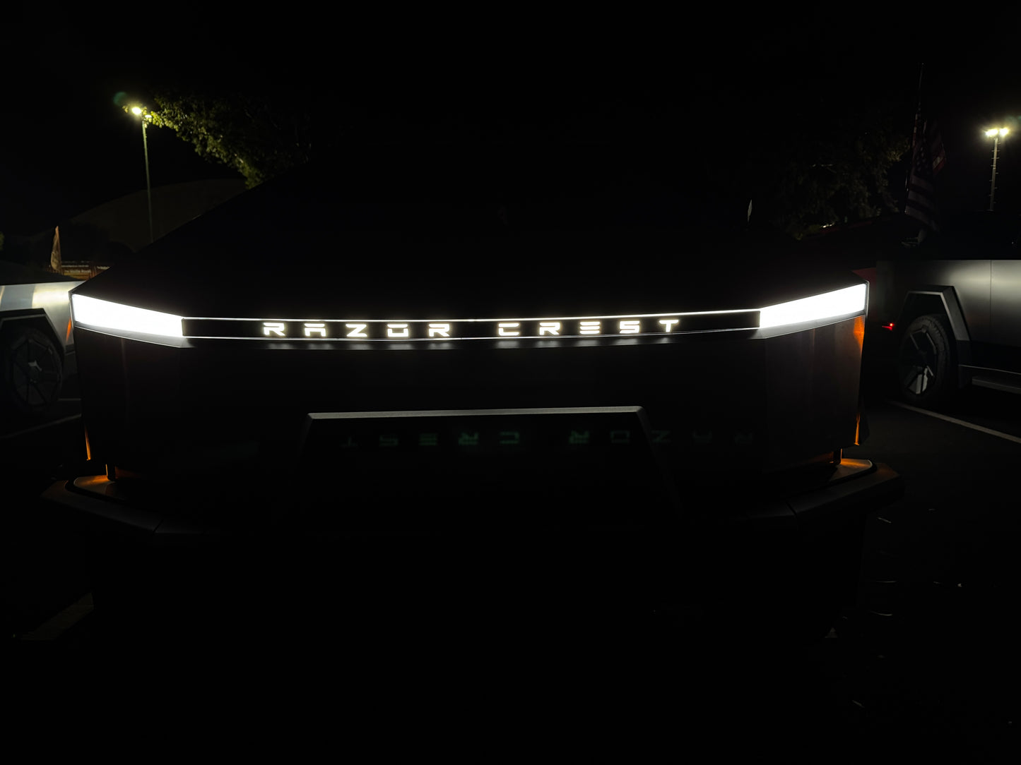 Cybertruck Light Bar Wrap