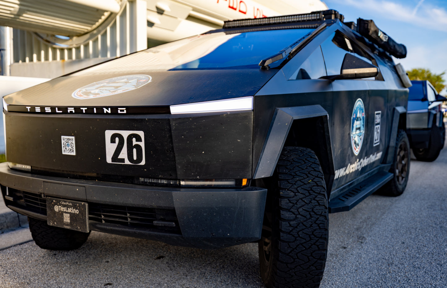 Cybertruck Light Bar Wrap