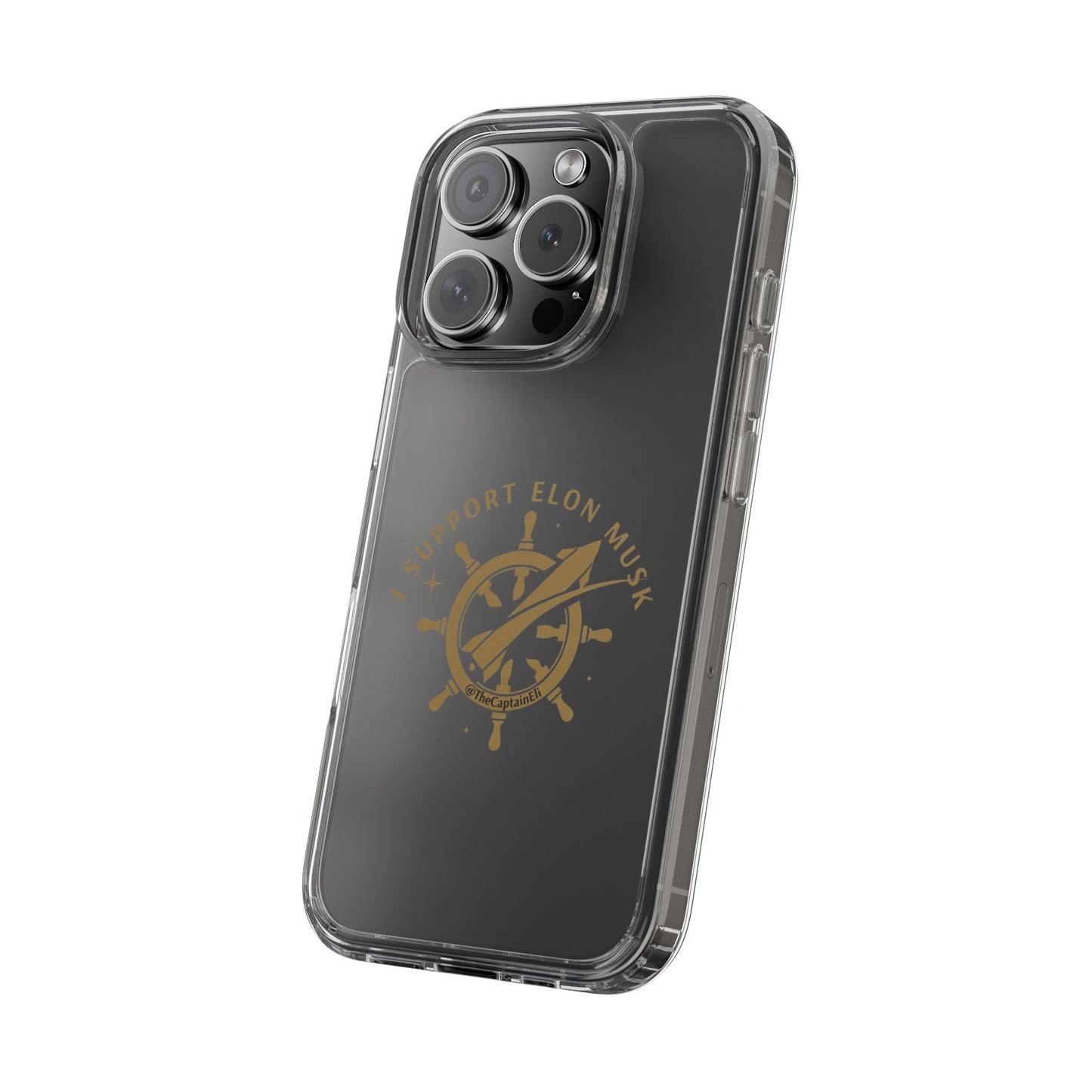 TCE04 - TheCaptainEli Clear Phone Case