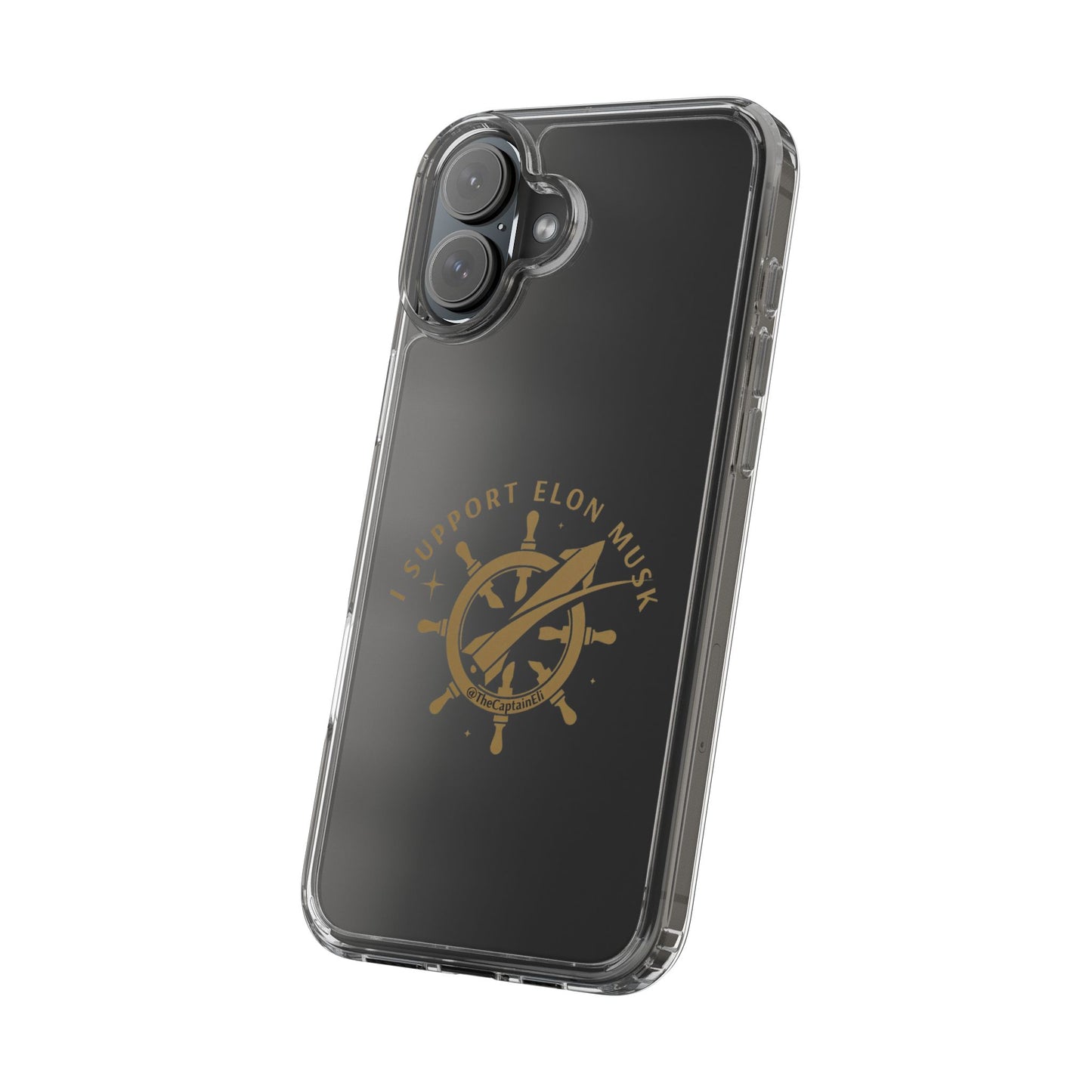 TCE04 - TheCaptainEli Clear Phone Case