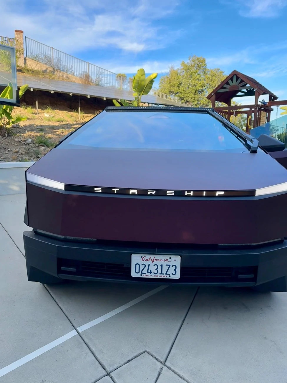 Cybertruck Light Bar Wrap