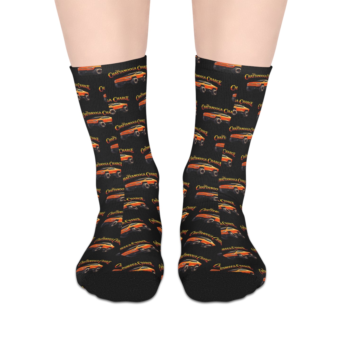 Chattanooga Charge Mid-Length Socks - Black