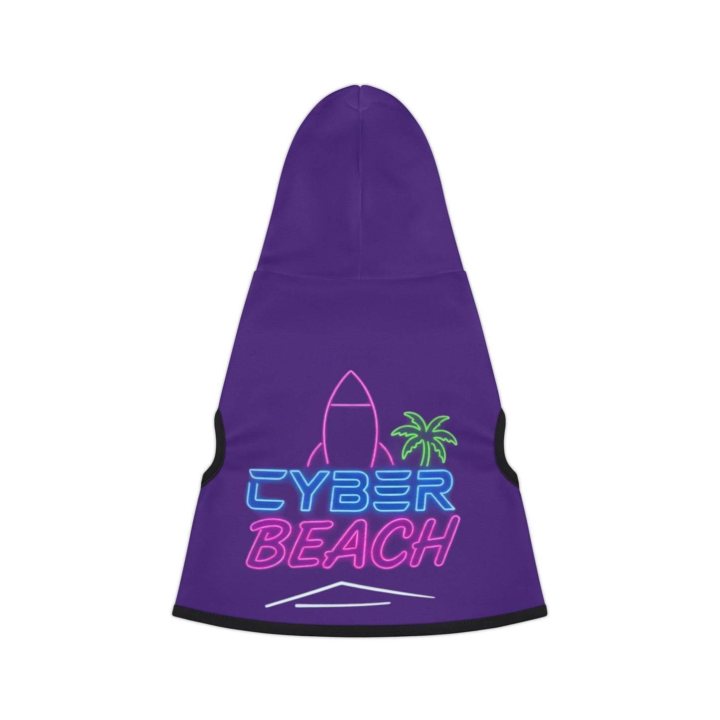 CB04PE - Cyber Beach Pet Hoodie (Purple)