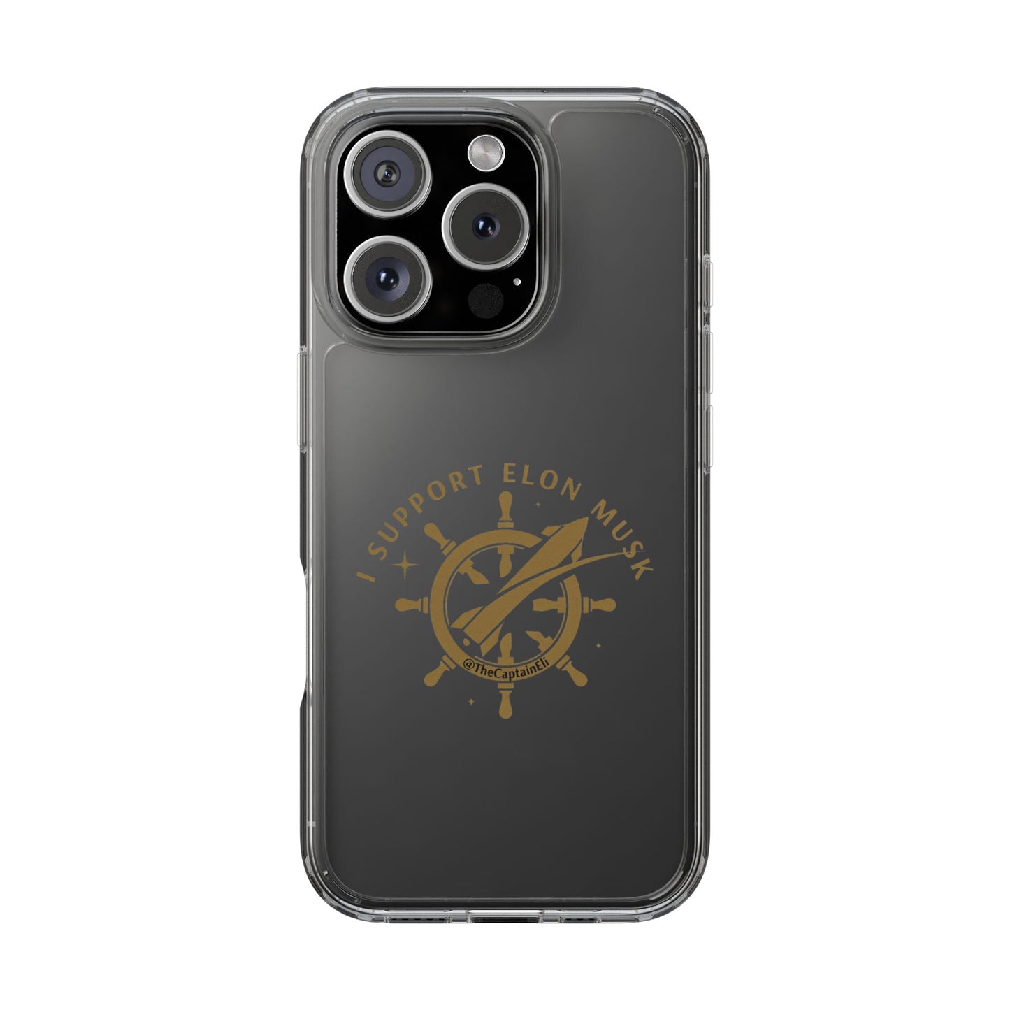TCE04 - TheCaptainEli Clear Phone Case