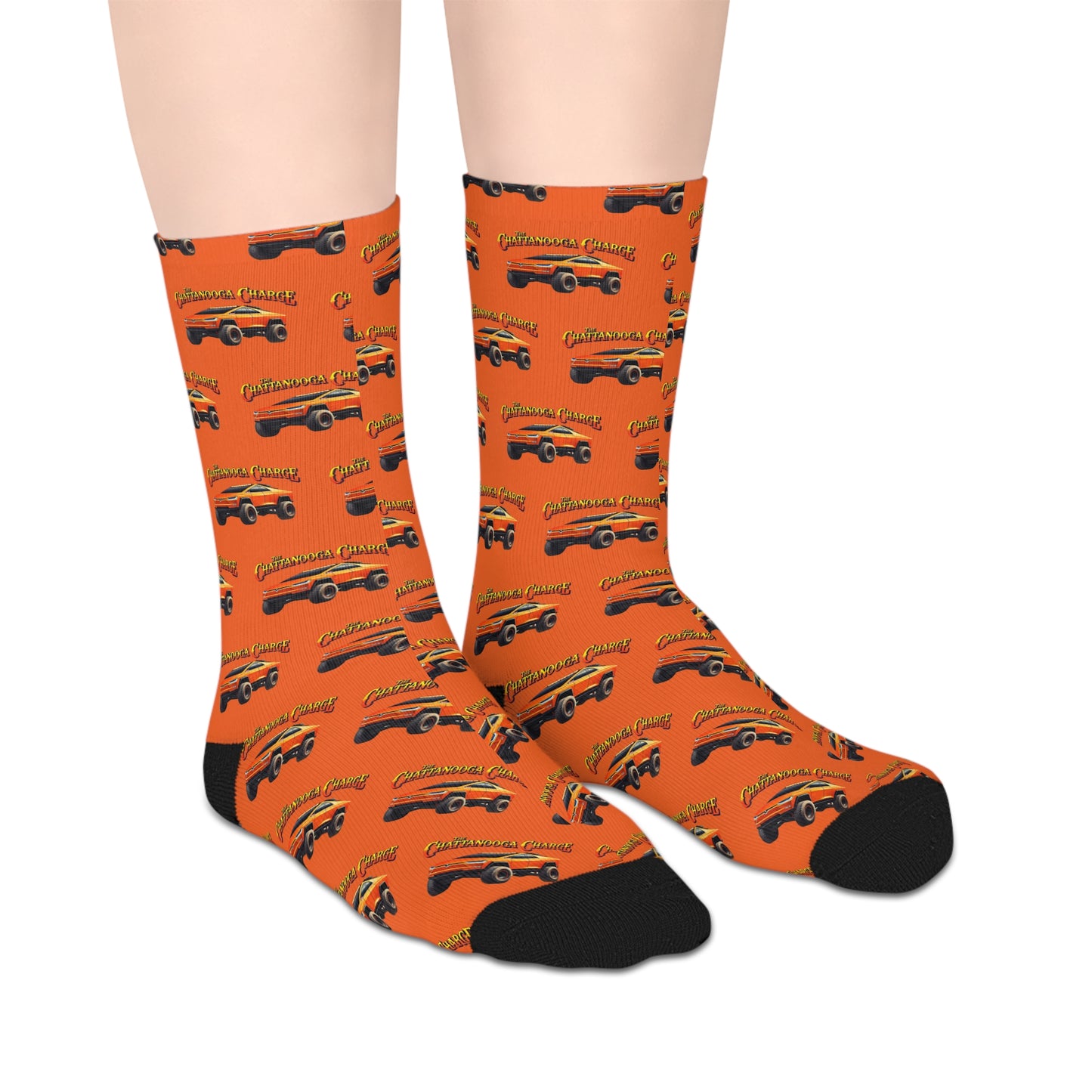 Chattanooga Charge Mid-Length Socks - Orange