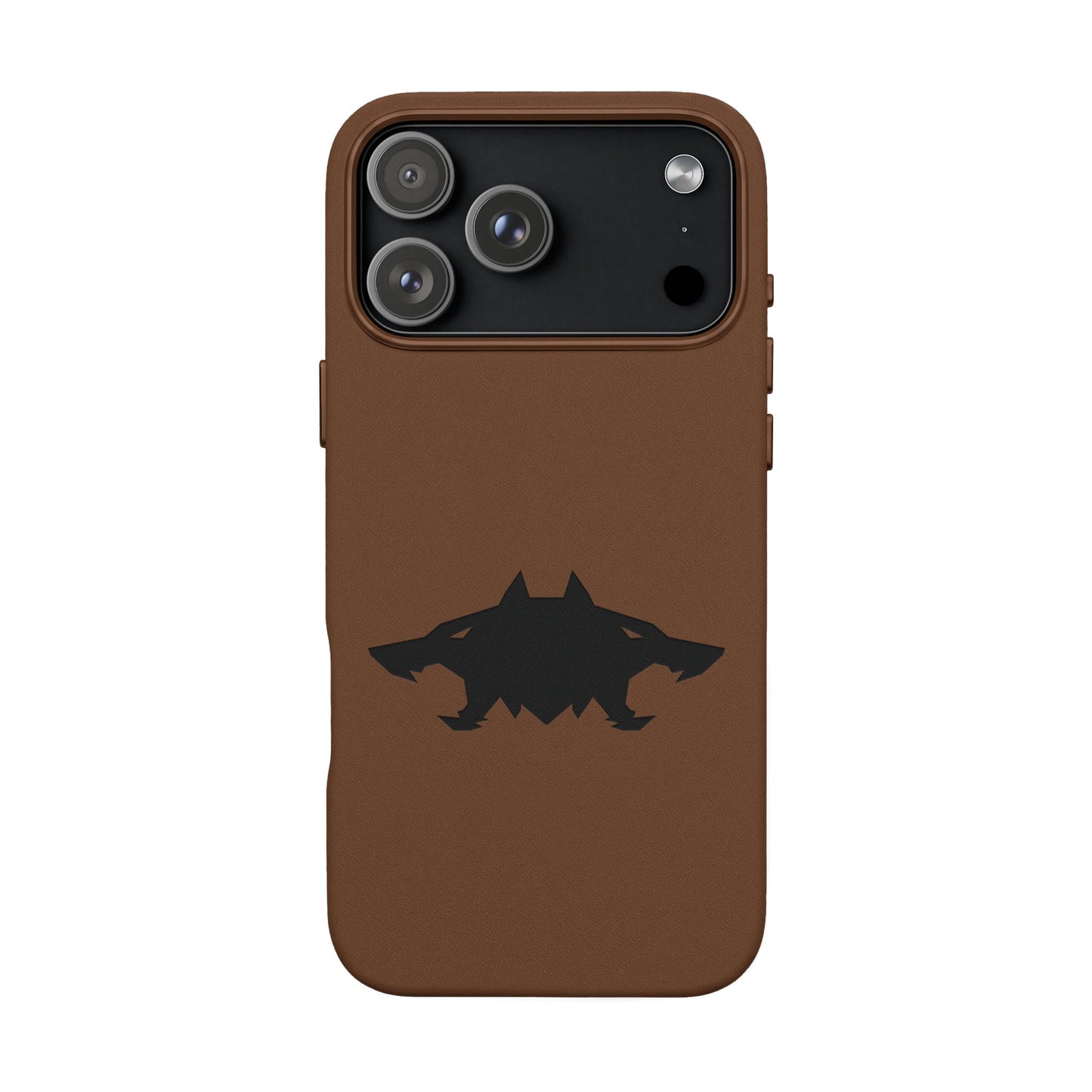 CTAWD14 - Orthrus Engraved PU Leather iPhone Case