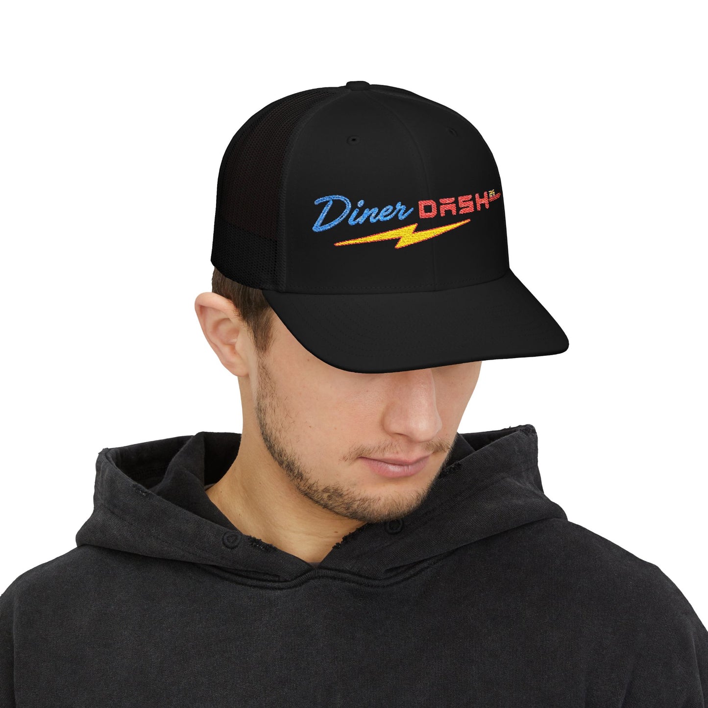 DD2604 — Diner Dash Embroidered Trucker Hat