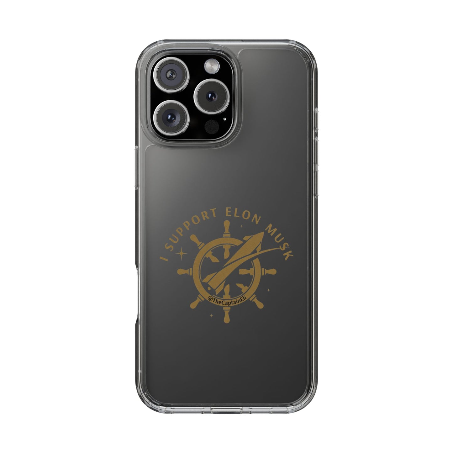 TCE04 - TheCaptainEli Clear Phone Case