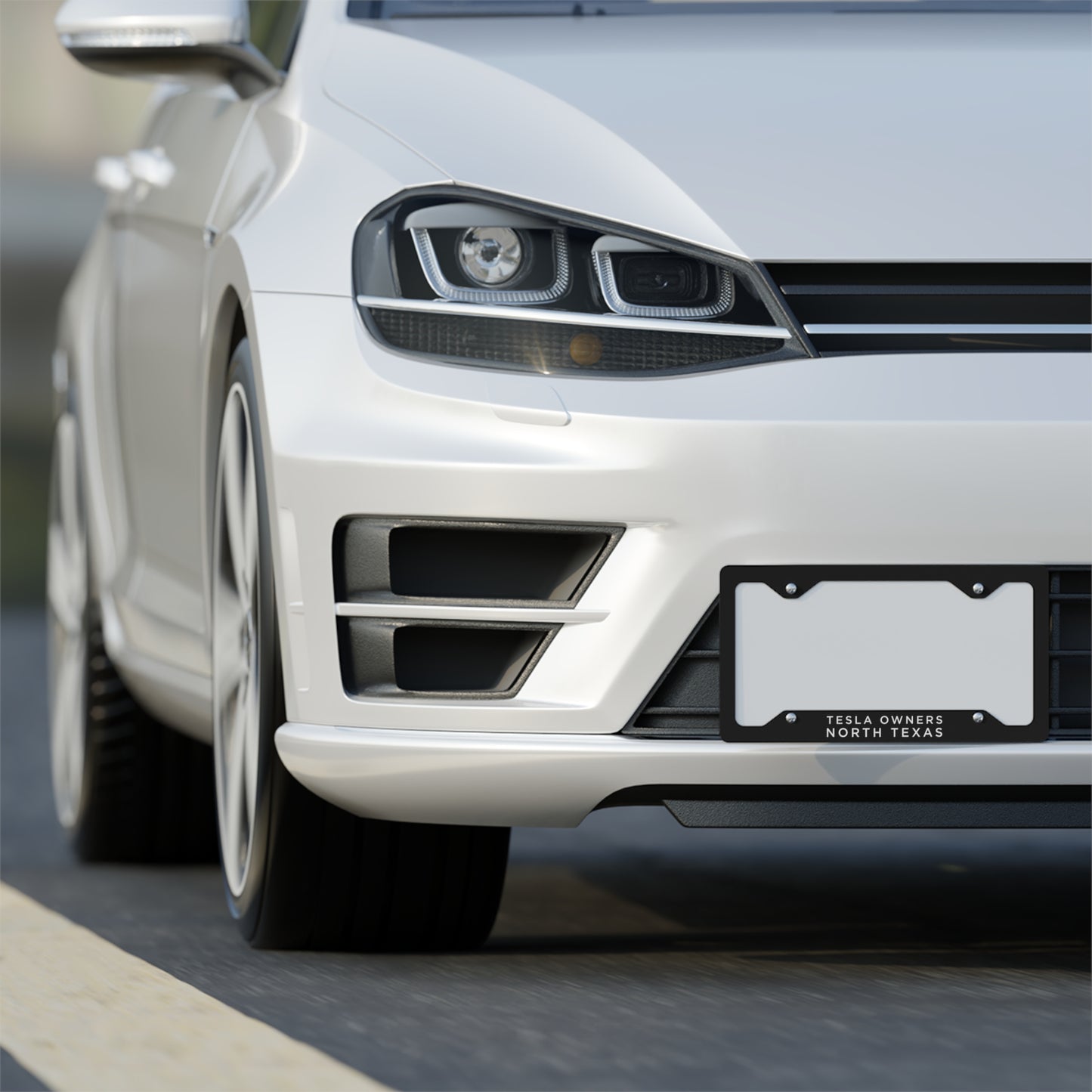 TOCNTX18 - TOC North Texas Metal License Plate Frame