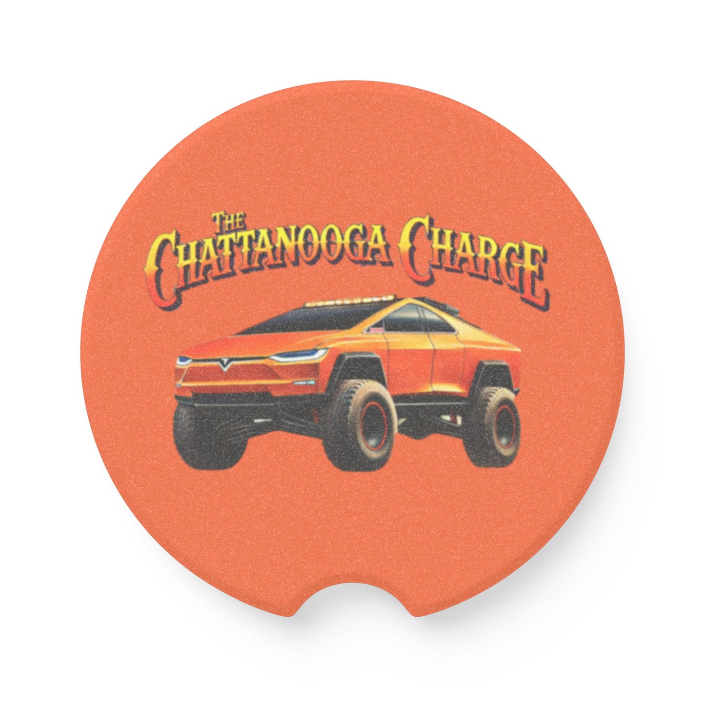 Chattanooga Charge Soapstone Car Coaster