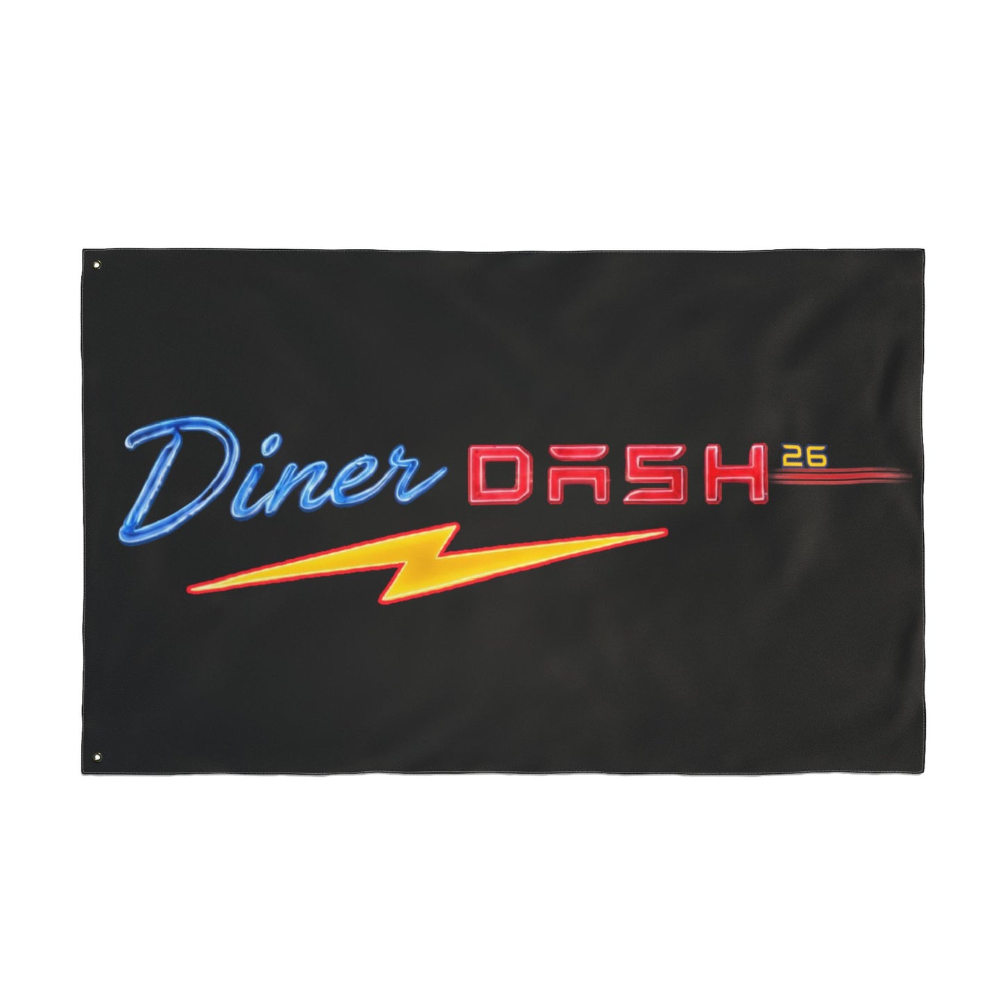 DD2609 - Diner Dash Double-Sided Flag