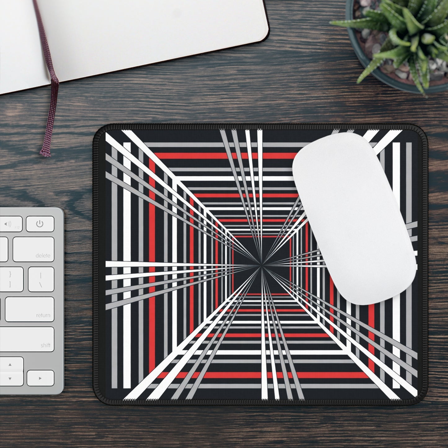 CSU01 - Plaid Gaming Mouse Pad