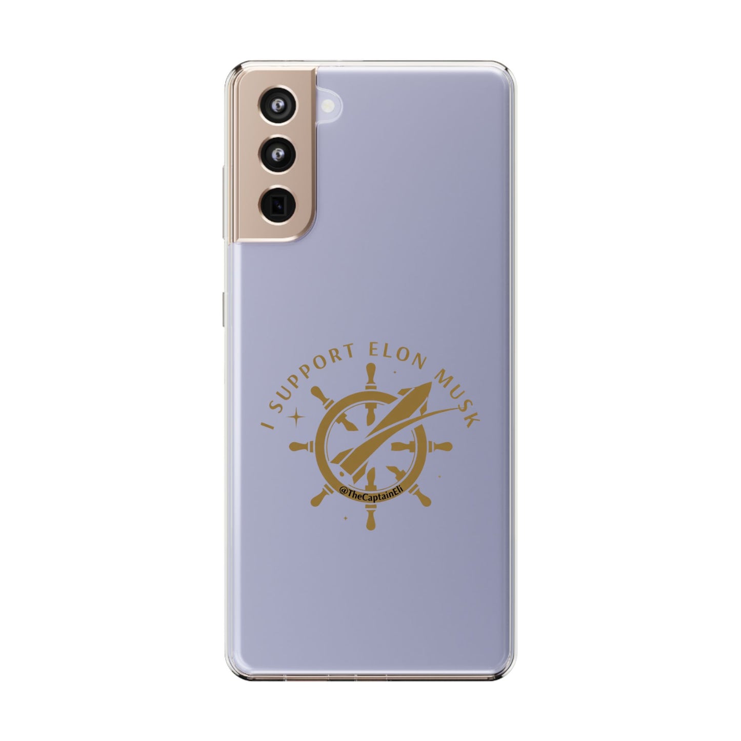 TCE04 - TheCaptainEli Clear Phone Case