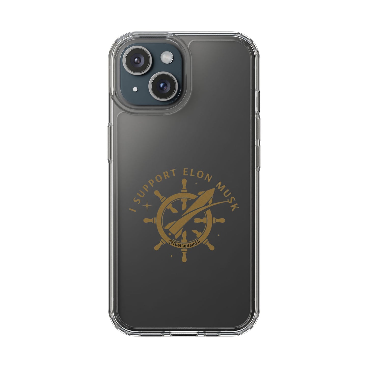 TCE04 - TheCaptainEli Clear Phone Case