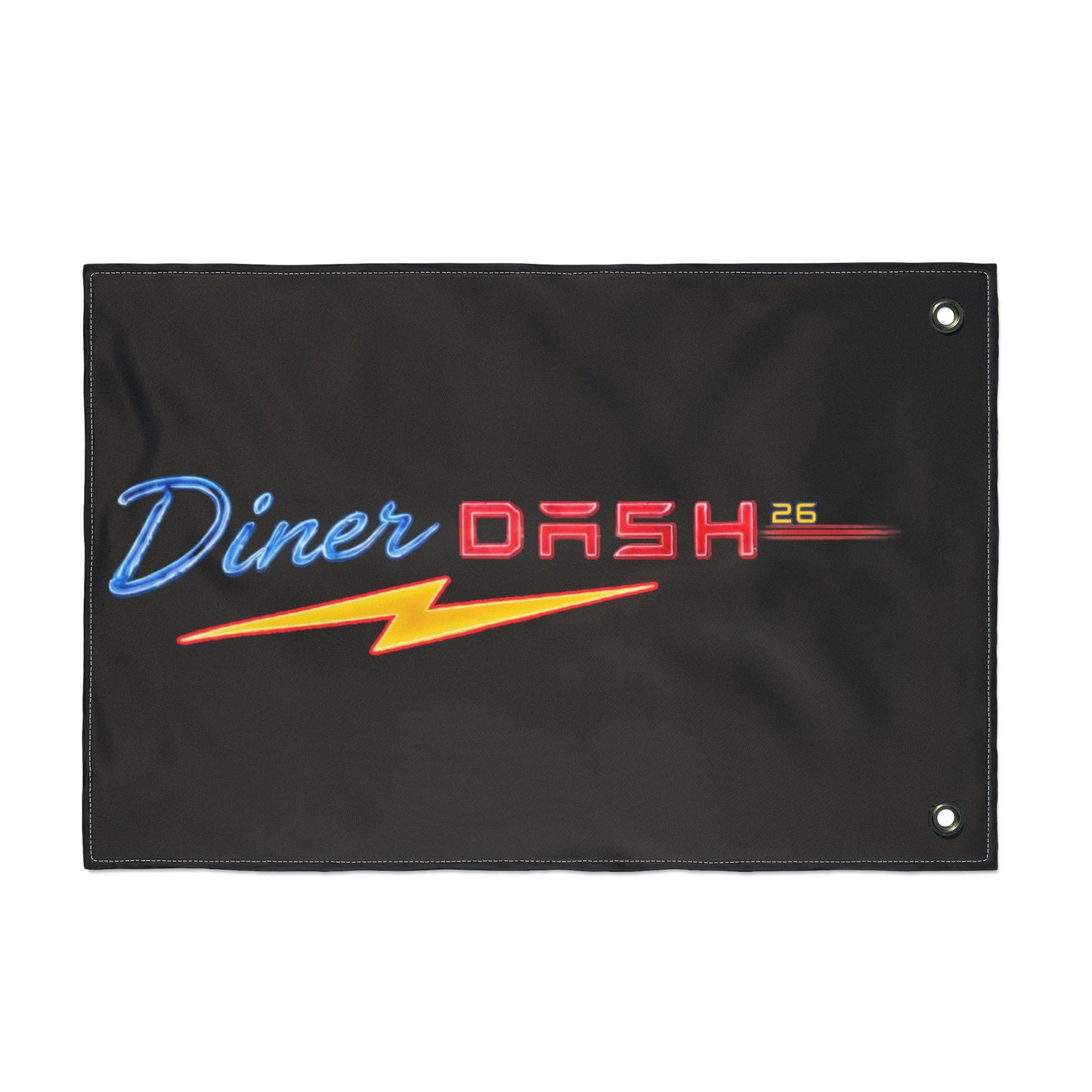 DD2609 - Diner Dash Double-Sided Flag