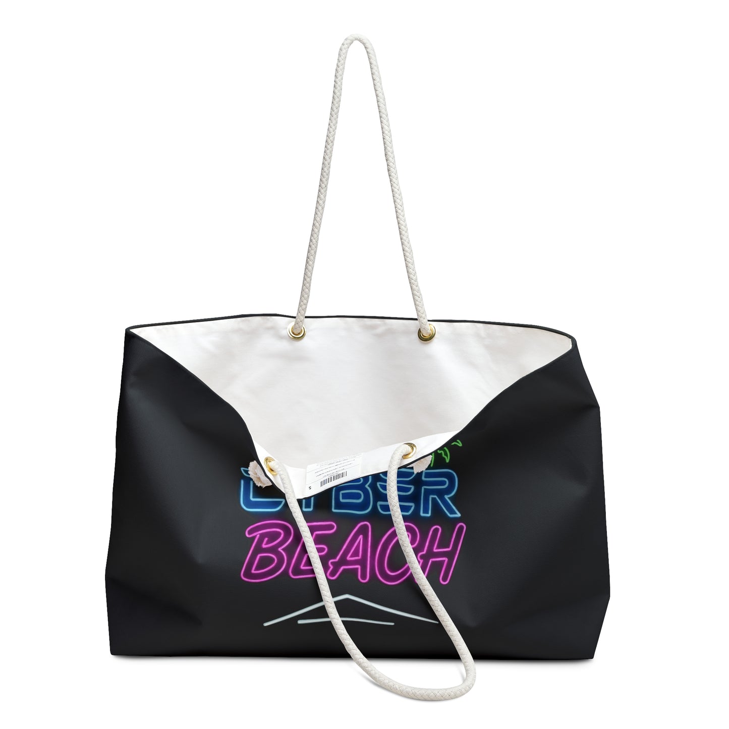 CB03BK - Cyber Beach Weekender Bag (Black)