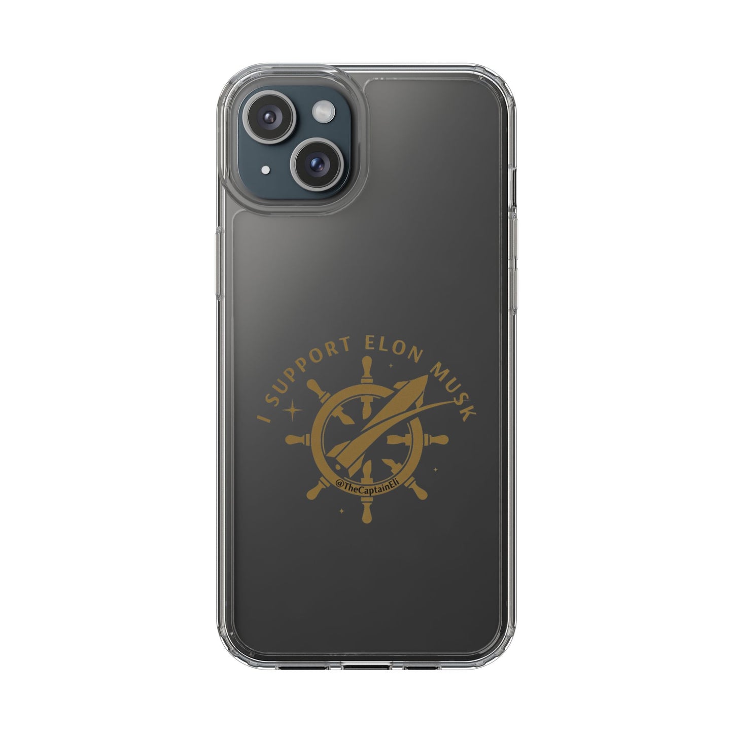 TCE04 - TheCaptainEli Clear Phone Case