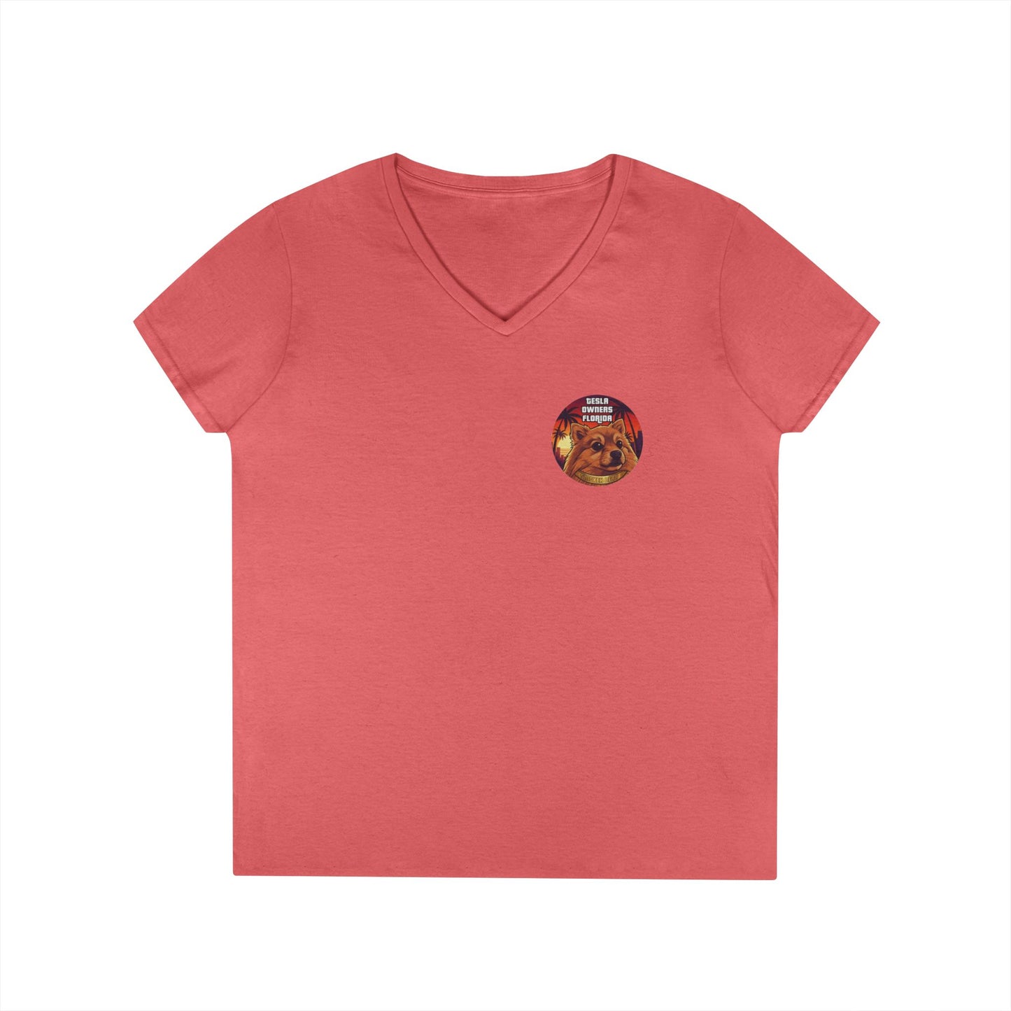 SDB01V2 - Smokeh Bear (Women's V-Neck)