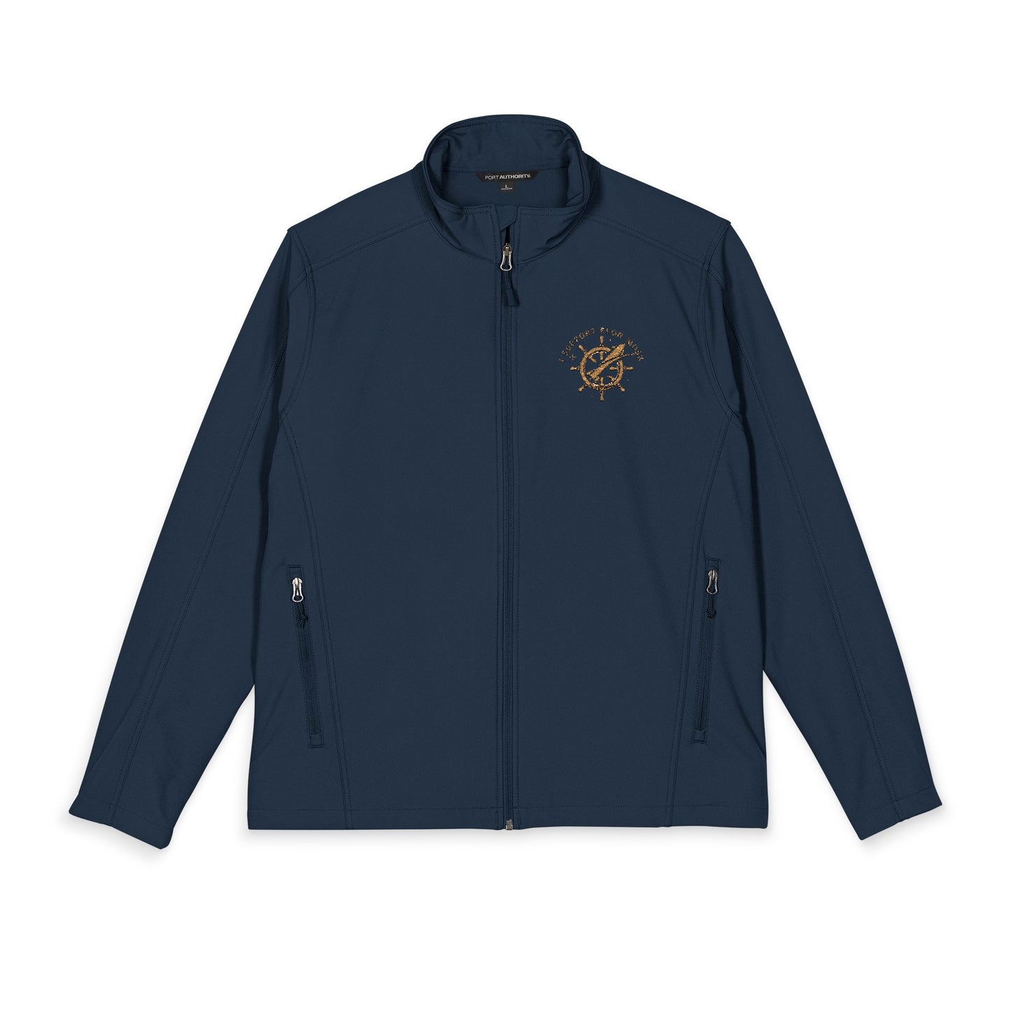 TCE13 - TheCaptainEli Men's Embroidered Soft Shell Jacket