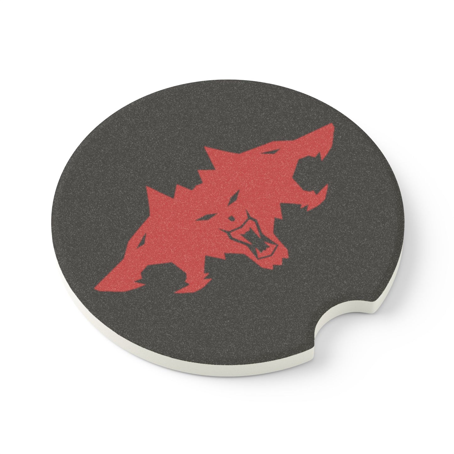 Cyberbeast Cerberus Logo Soapstone Cup Coaster