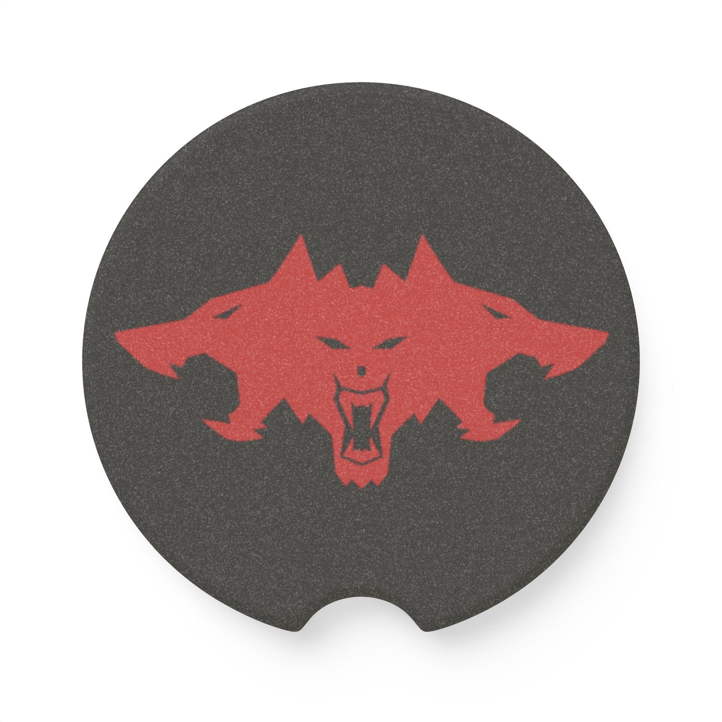 Cyberbeast Cerberus Logo Soapstone Cup Coaster