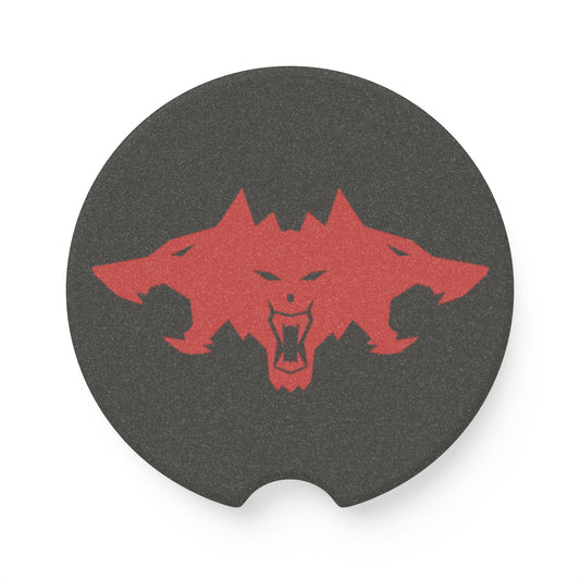 Cyberbeast Cerberus Logo Soapstone Cup Coaster
