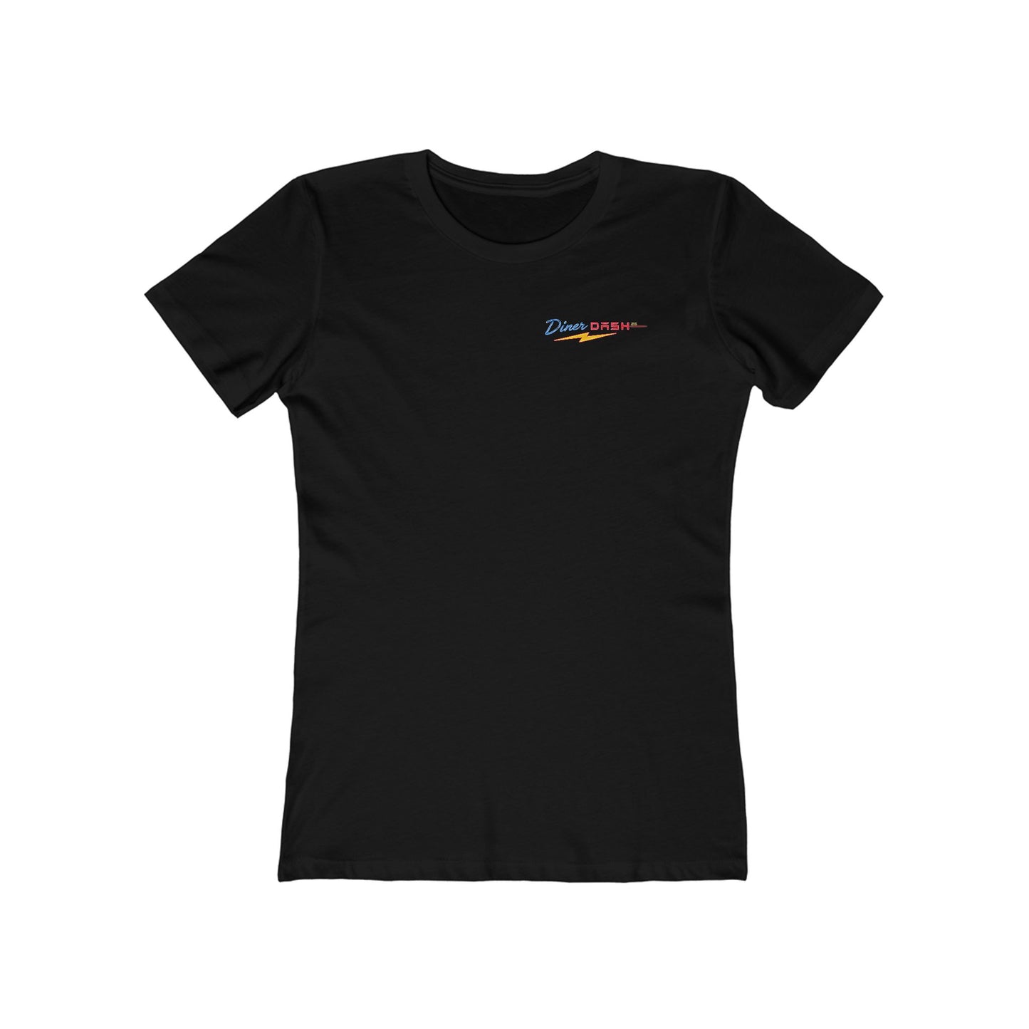 DD2601W — Small Printed Diner Dash Logo Women's Tee