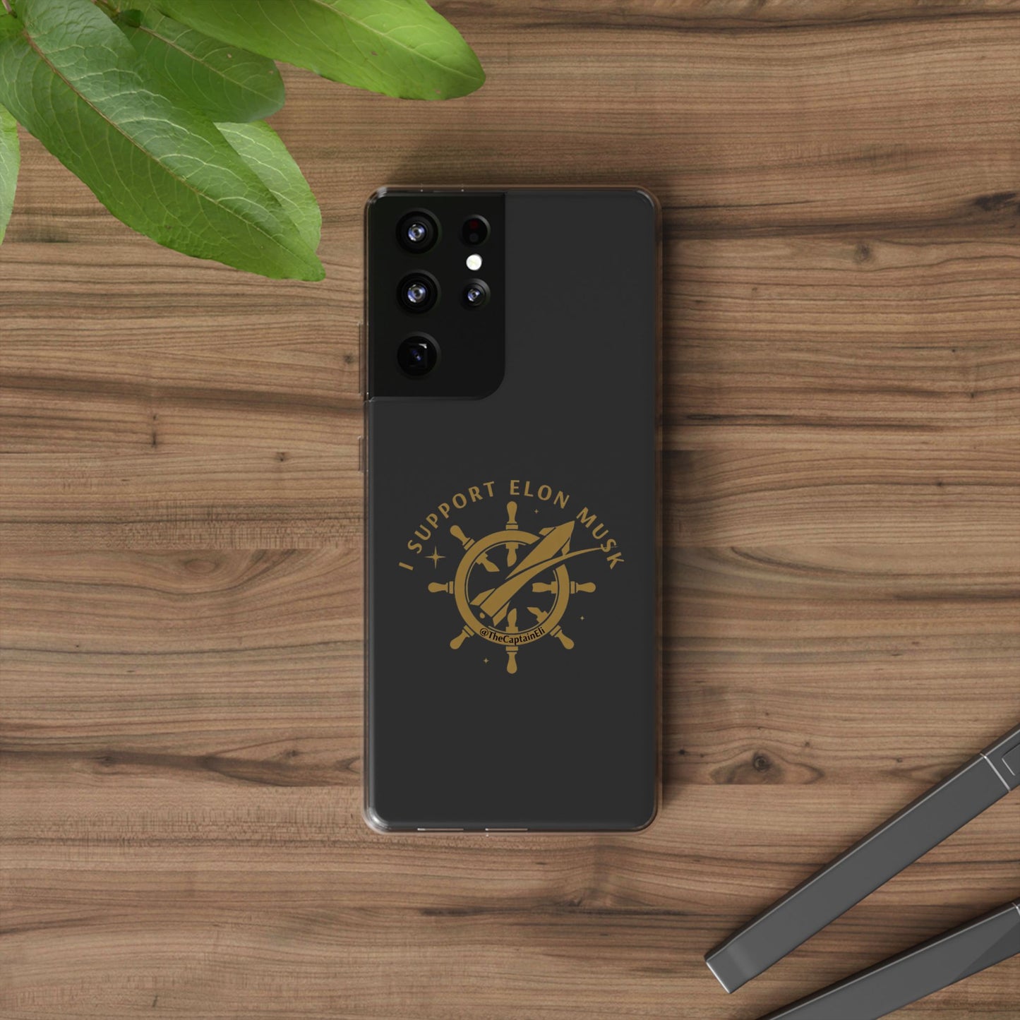 TCE04 - TheCaptainEli Clear Phone Case