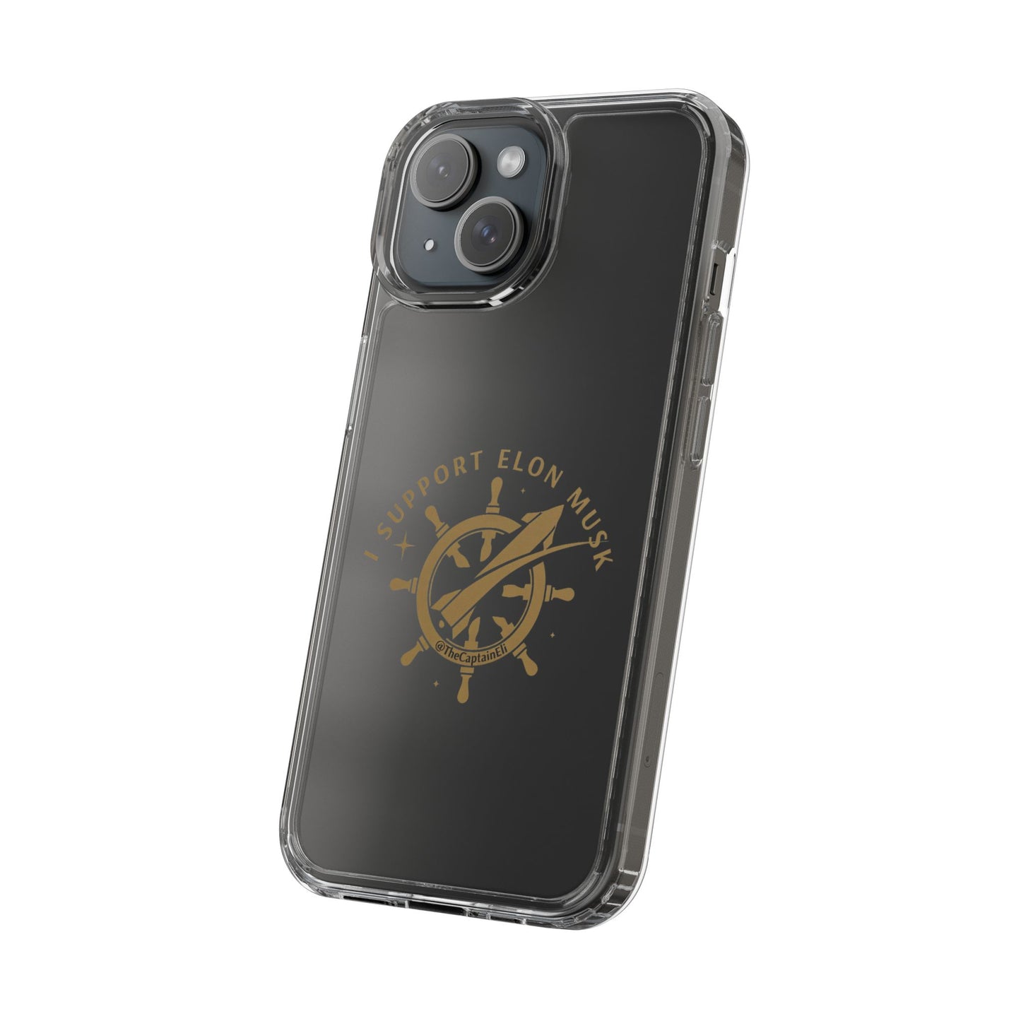 TCE04 - TheCaptainEli Clear Phone Case