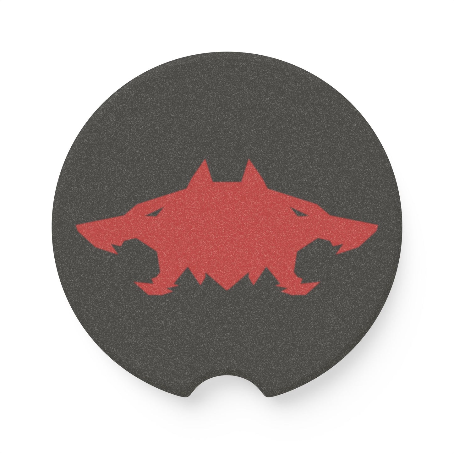 Cybertruck Orthrus Logo Soapstone Cup Coaster