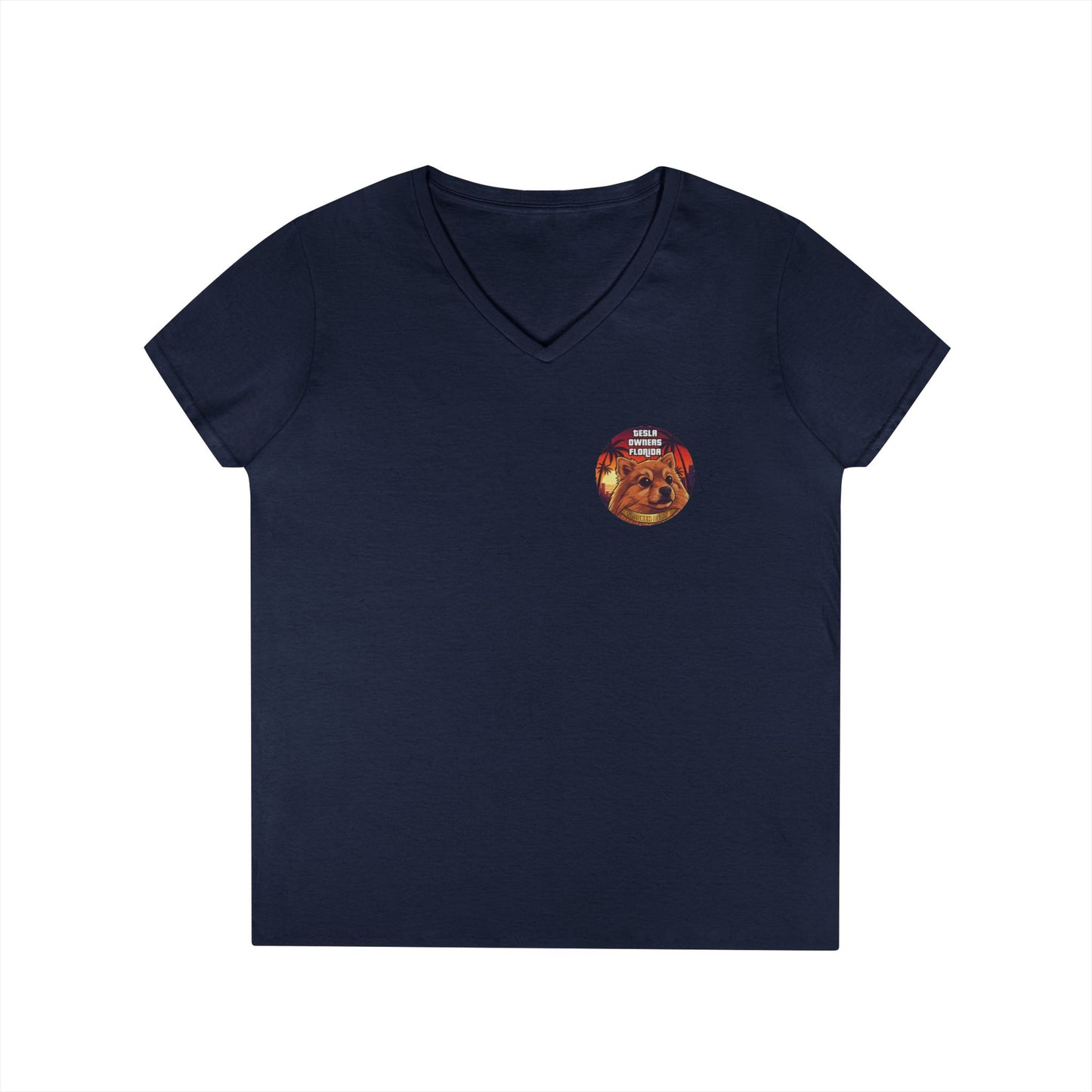 SDB01V2 - Smokeh Bear (Women's V-Neck)