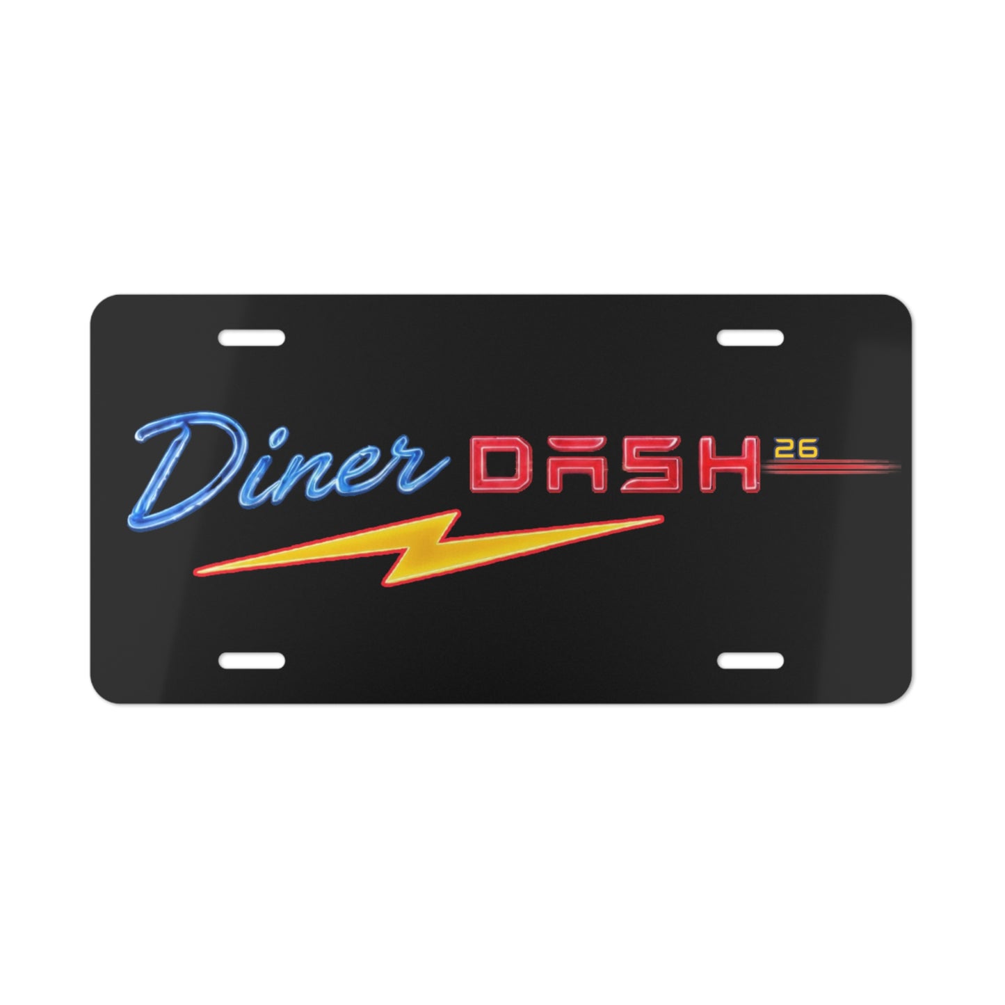 DD2610 - Diner Dash Vanity Plate