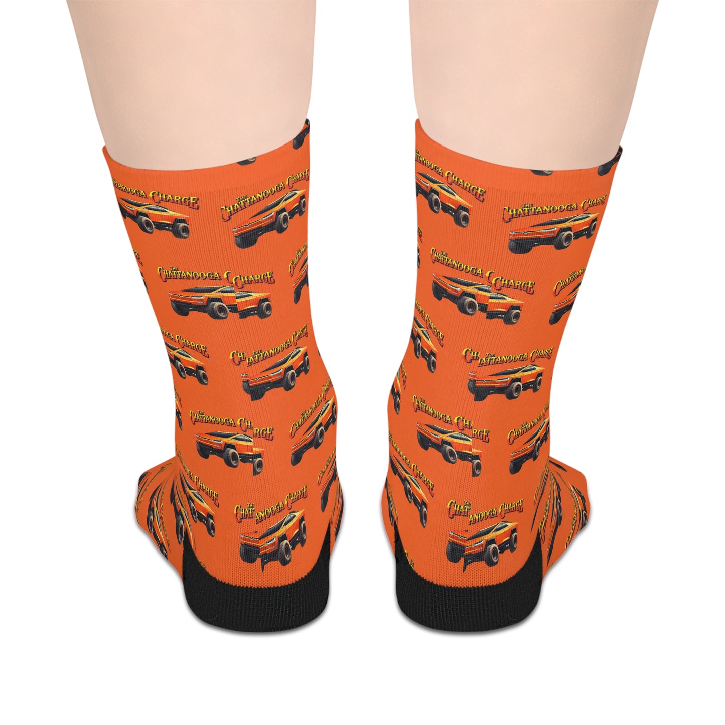 Chattanooga Charge Mid-Length Socks - Orange