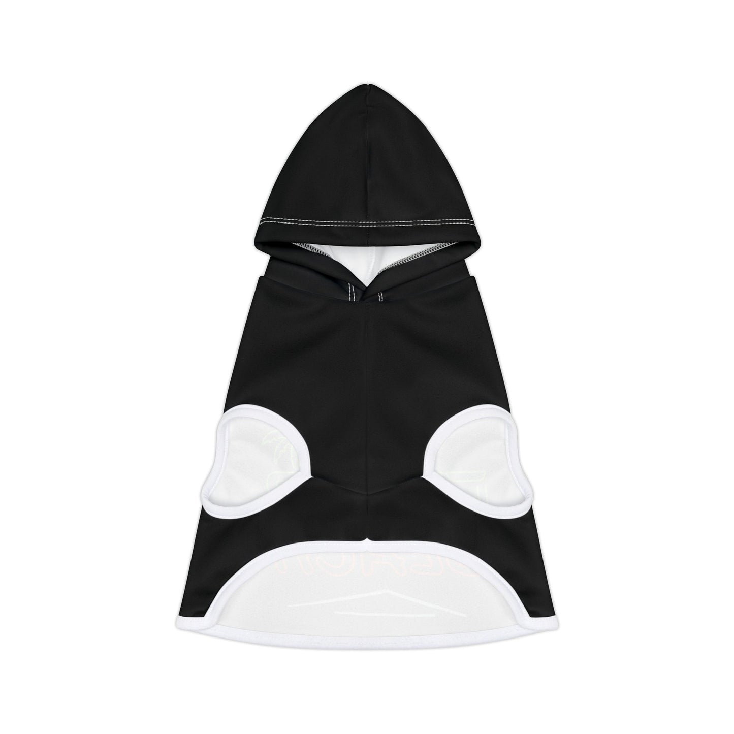 CB04BKOG - Cyber Beach Pet Hoodie (Black w/ Orange/Green Logo)