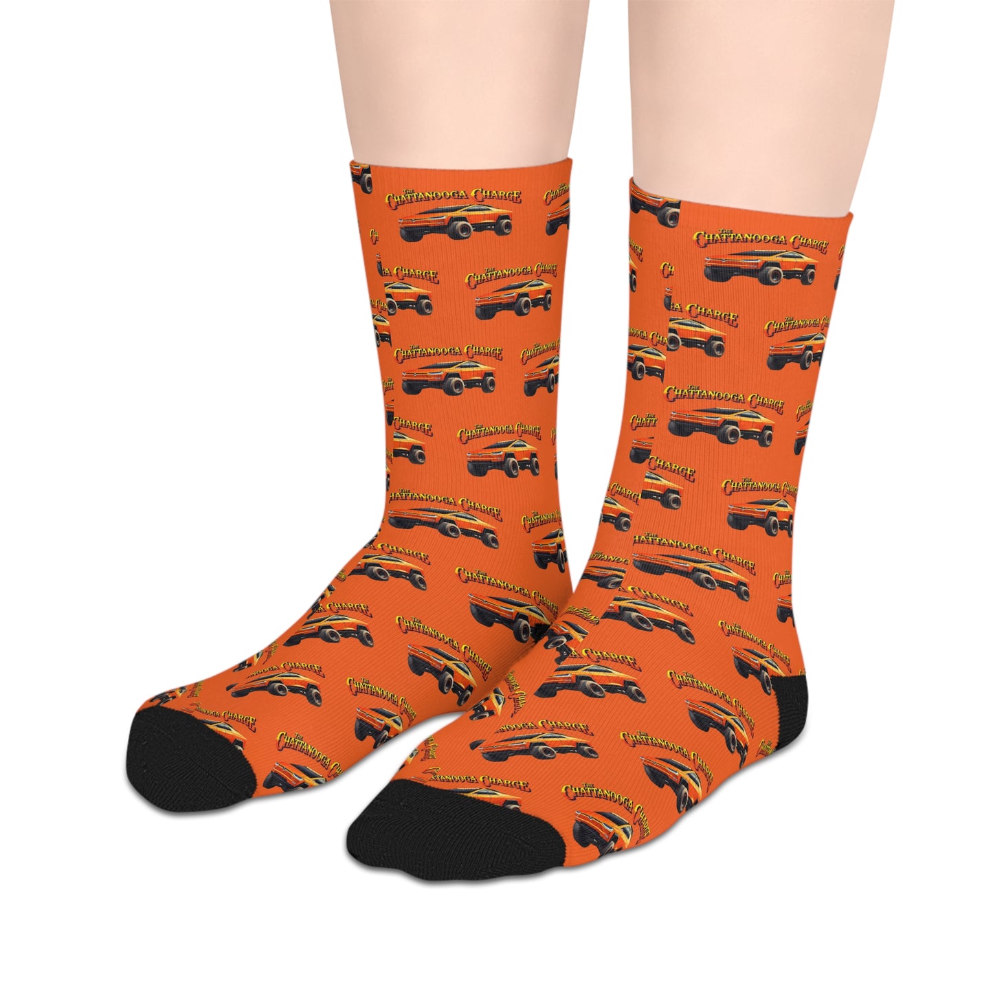 Chattanooga Charge Mid-Length Socks - Orange