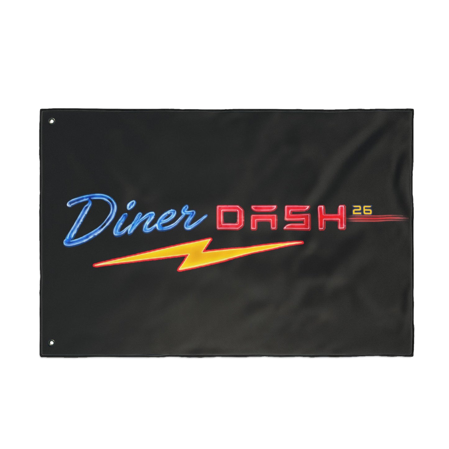 DD2609 - Diner Dash Double-Sided Flag