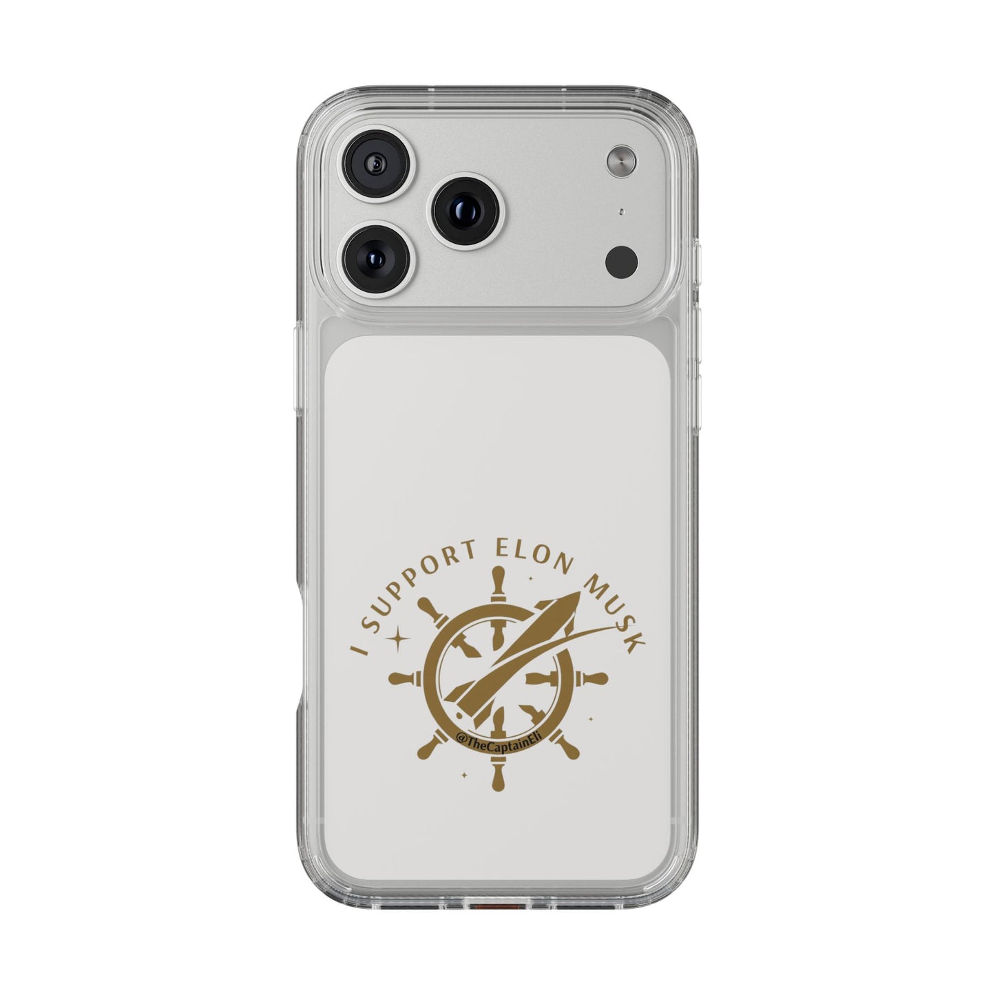TCE04 - TheCaptainEli Clear Phone Case
