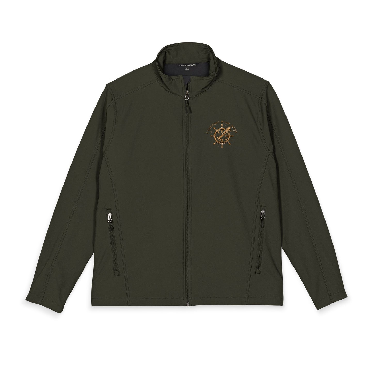 TCE13 - TheCaptainEli Men's Embroidered Soft Shell Jacket