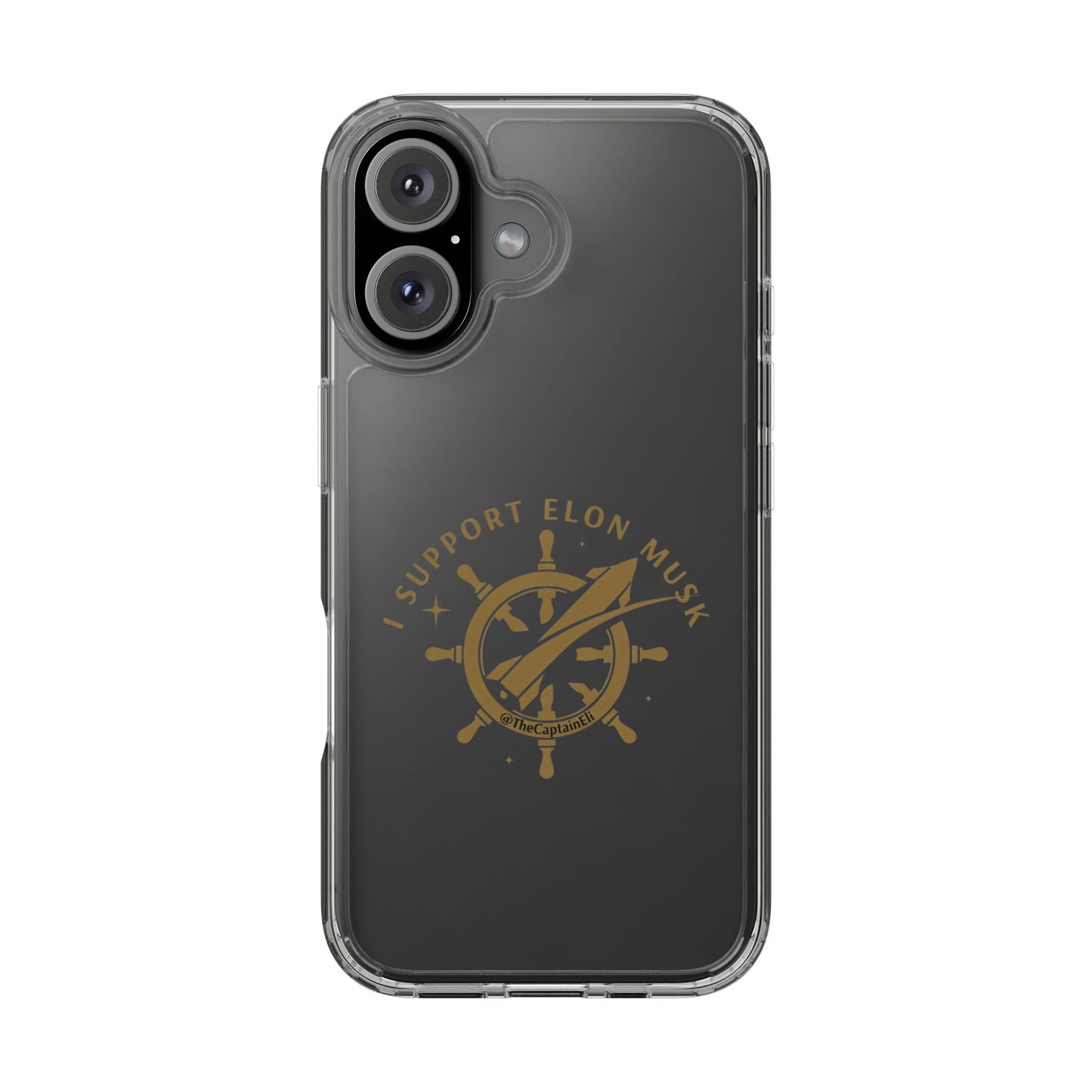 TCE04 - TheCaptainEli Clear Phone Case