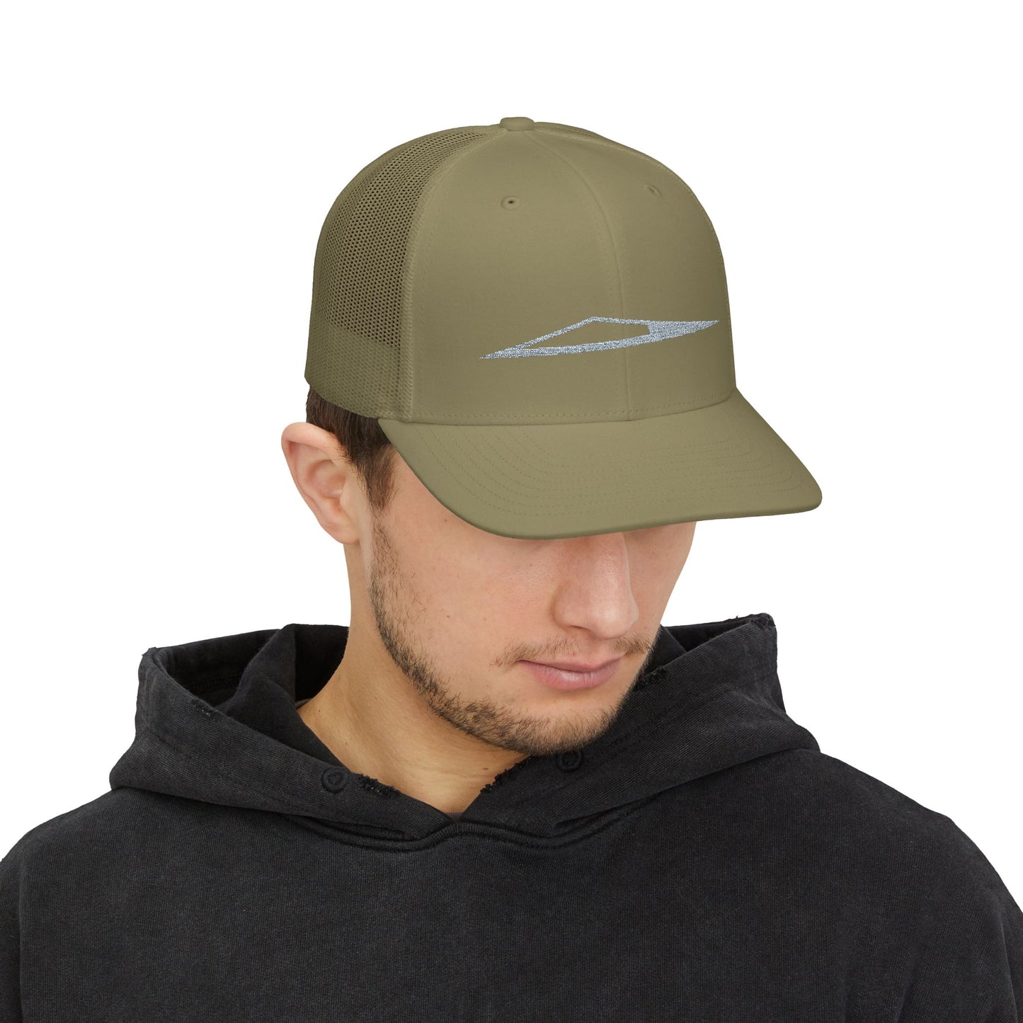 CT01 — CT Triangle Embroidered Trucker Hat