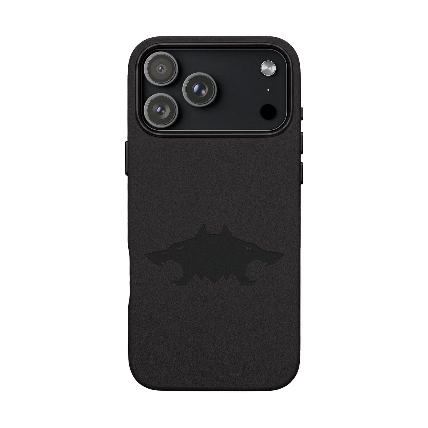 CTAWD14 - Orthrus Engraved PU Leather iPhone Case