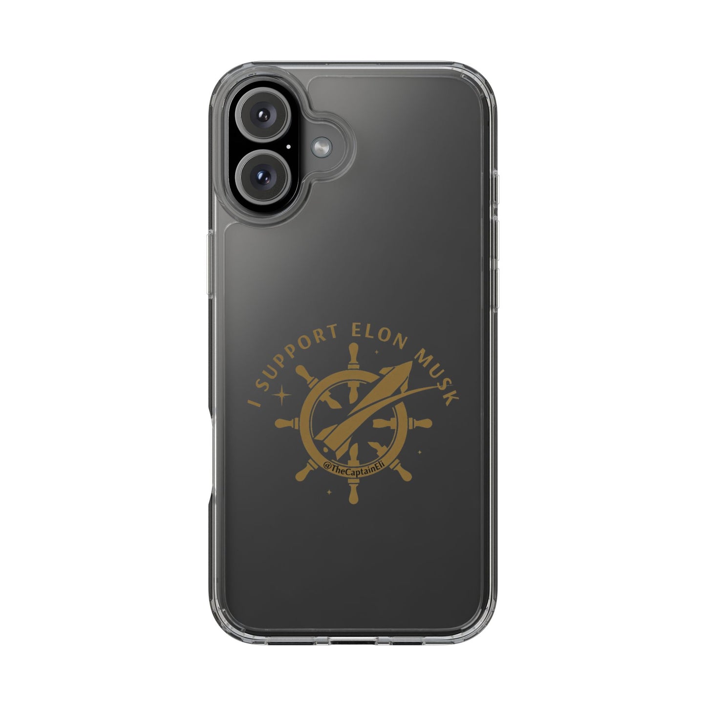 TCE04 - TheCaptainEli Clear Phone Case