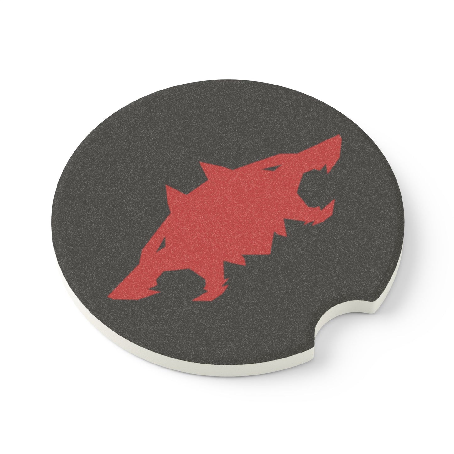Cybertruck Orthrus Logo Soapstone Cup Coaster