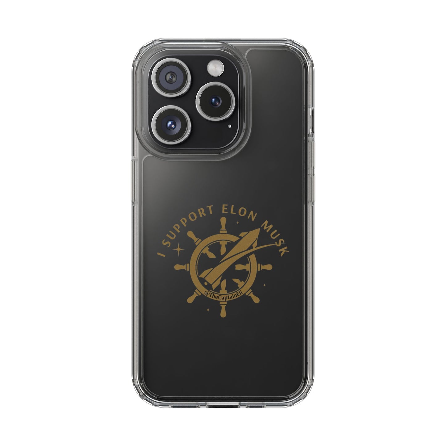 TCE04 - TheCaptainEli Clear Phone Case
