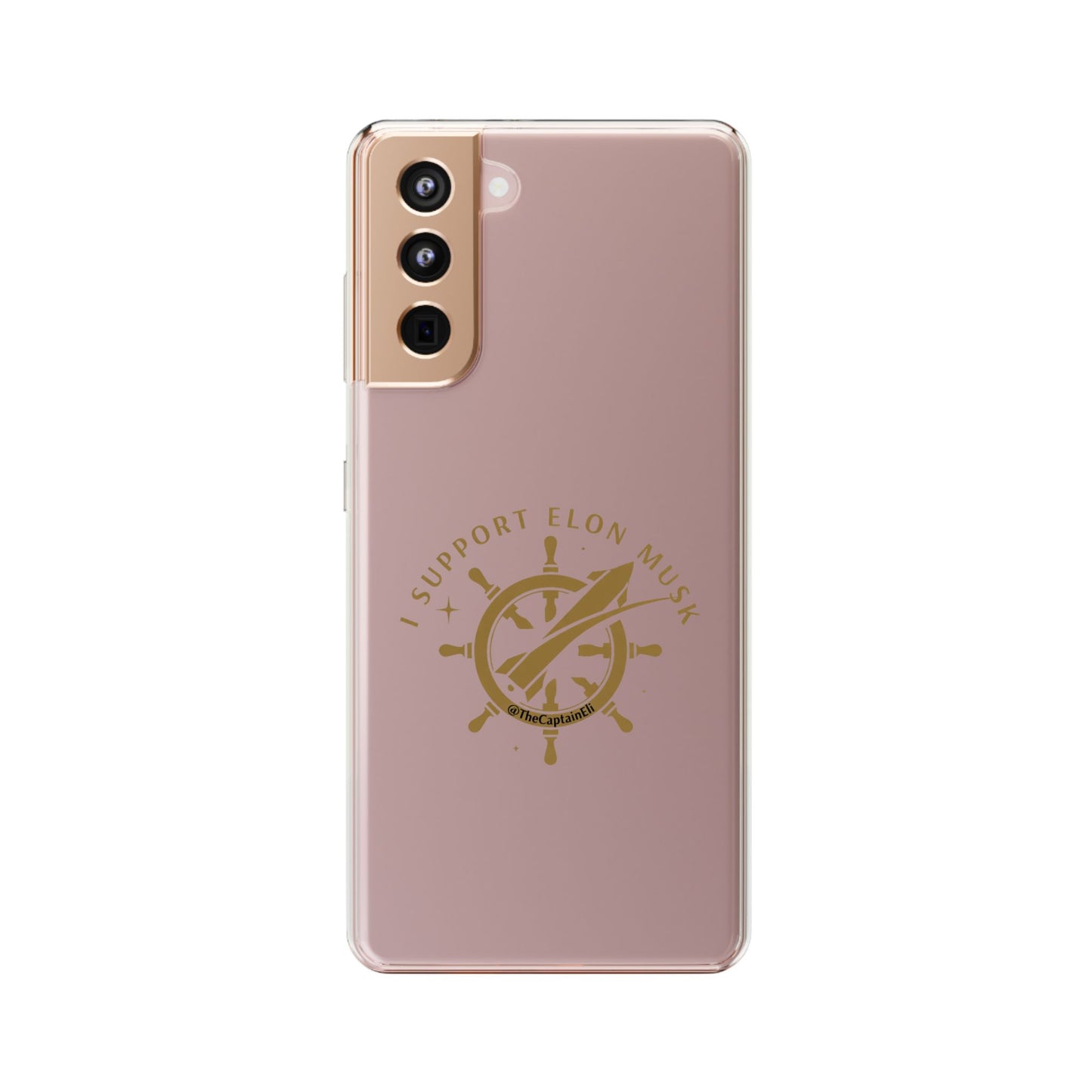 TCE04 - TheCaptainEli Clear Phone Case