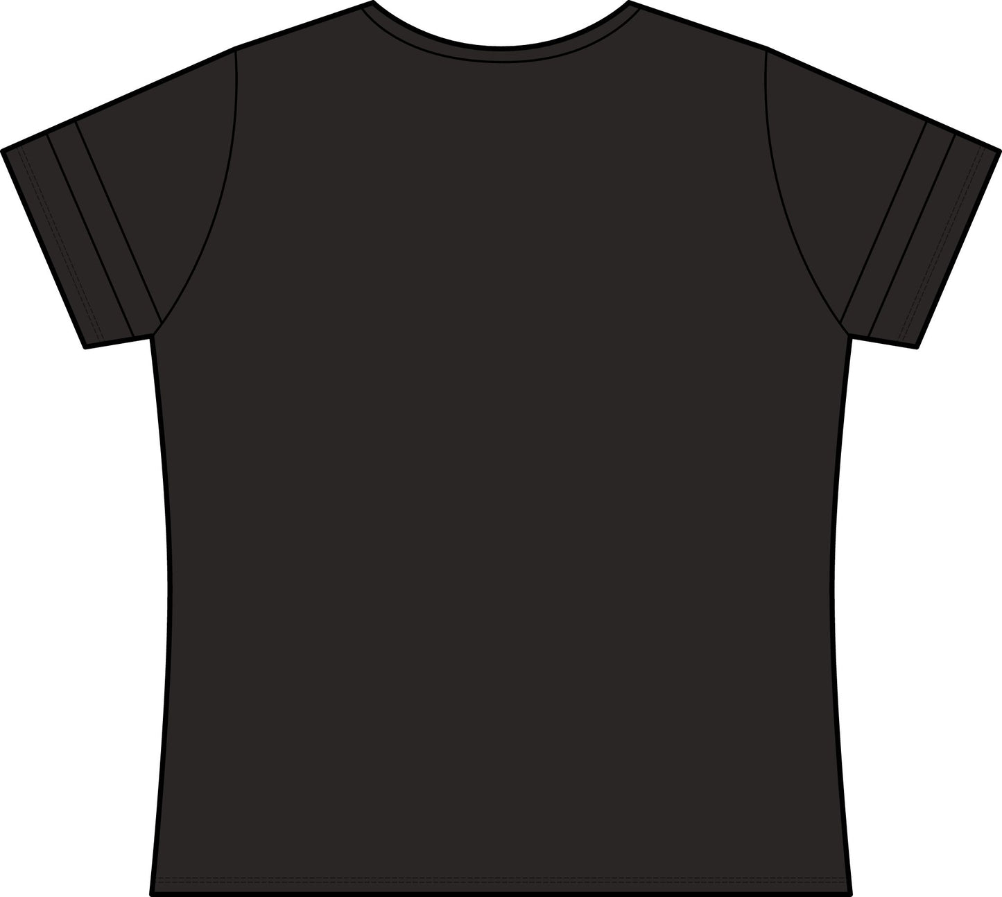 TOCNTX21 - Women's Casual V‑Neck T‑Shirt